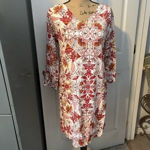 Old Navy, Medium, White with Floral Design